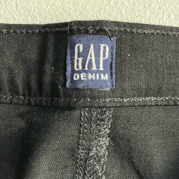 Black Denim Gap Pants - Picture 3 of 5